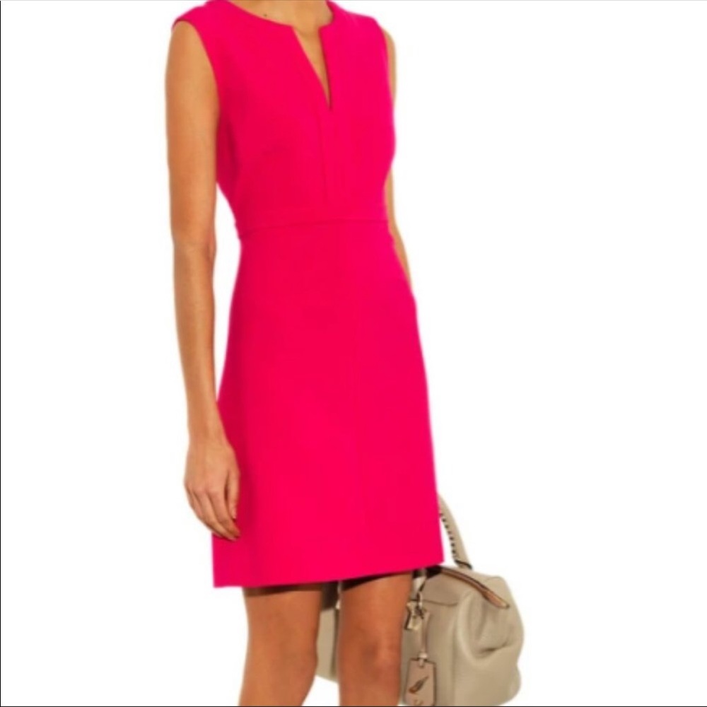 DVF pink Fuchsia  dress size 8